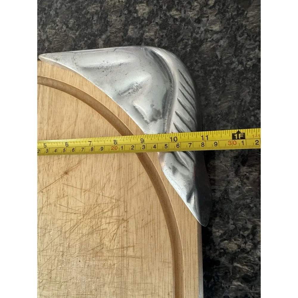 Vintage The Cellar Bull Handles on Hardwood Serving Tray‎ Cutting board 20